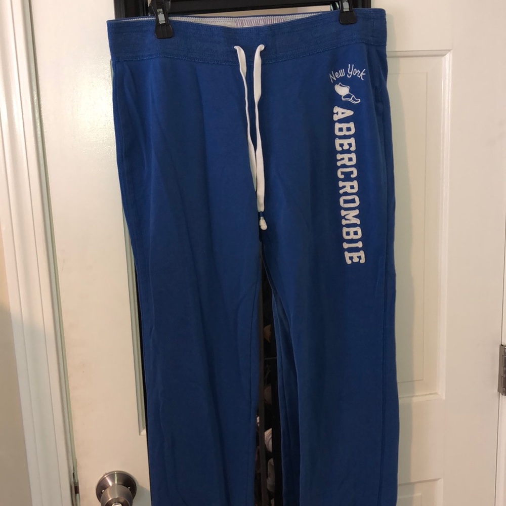 Royal blue Abercrombie sweatpants